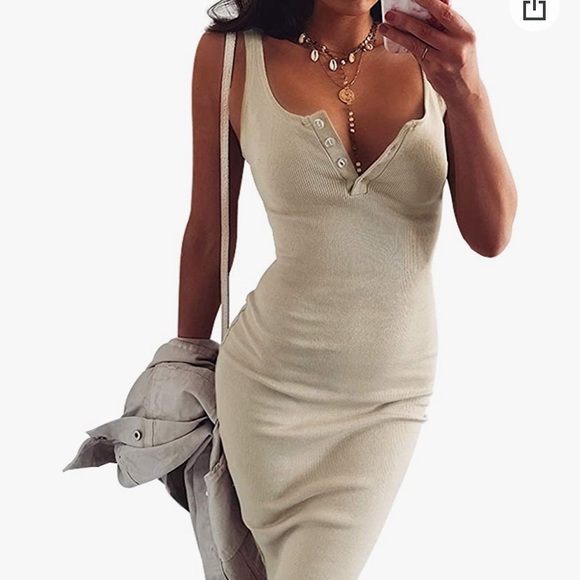 Basic Bodycon Dress - Picture 2 of 3